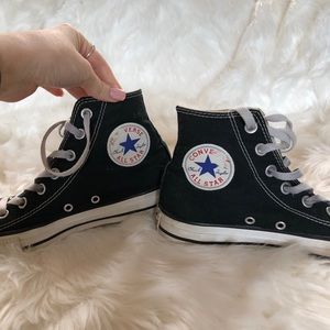 Black High Top Converse